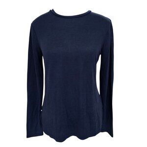 Banana Republic Luxespun Navy Blue Long Sleeve Size Small